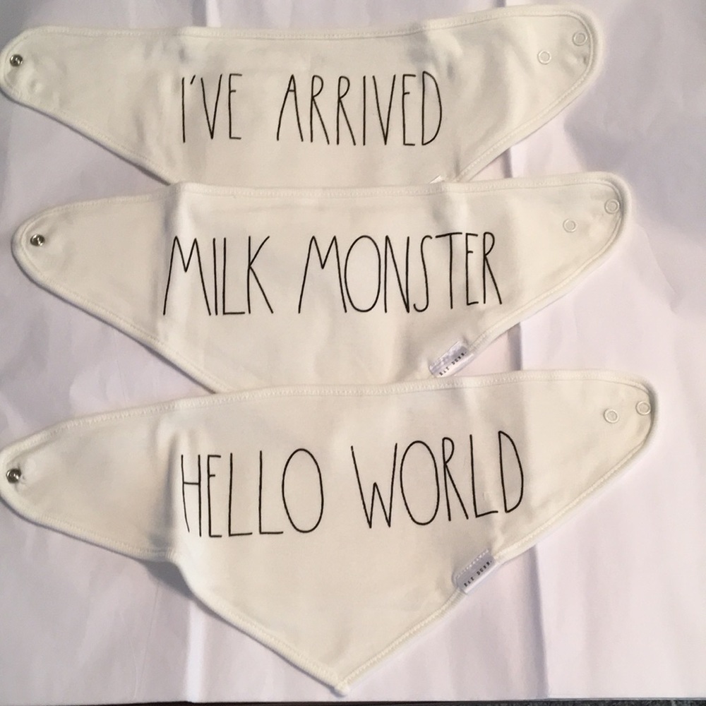 12!! Bibs by RAE DUNN NWT! - Picture 3 of 13